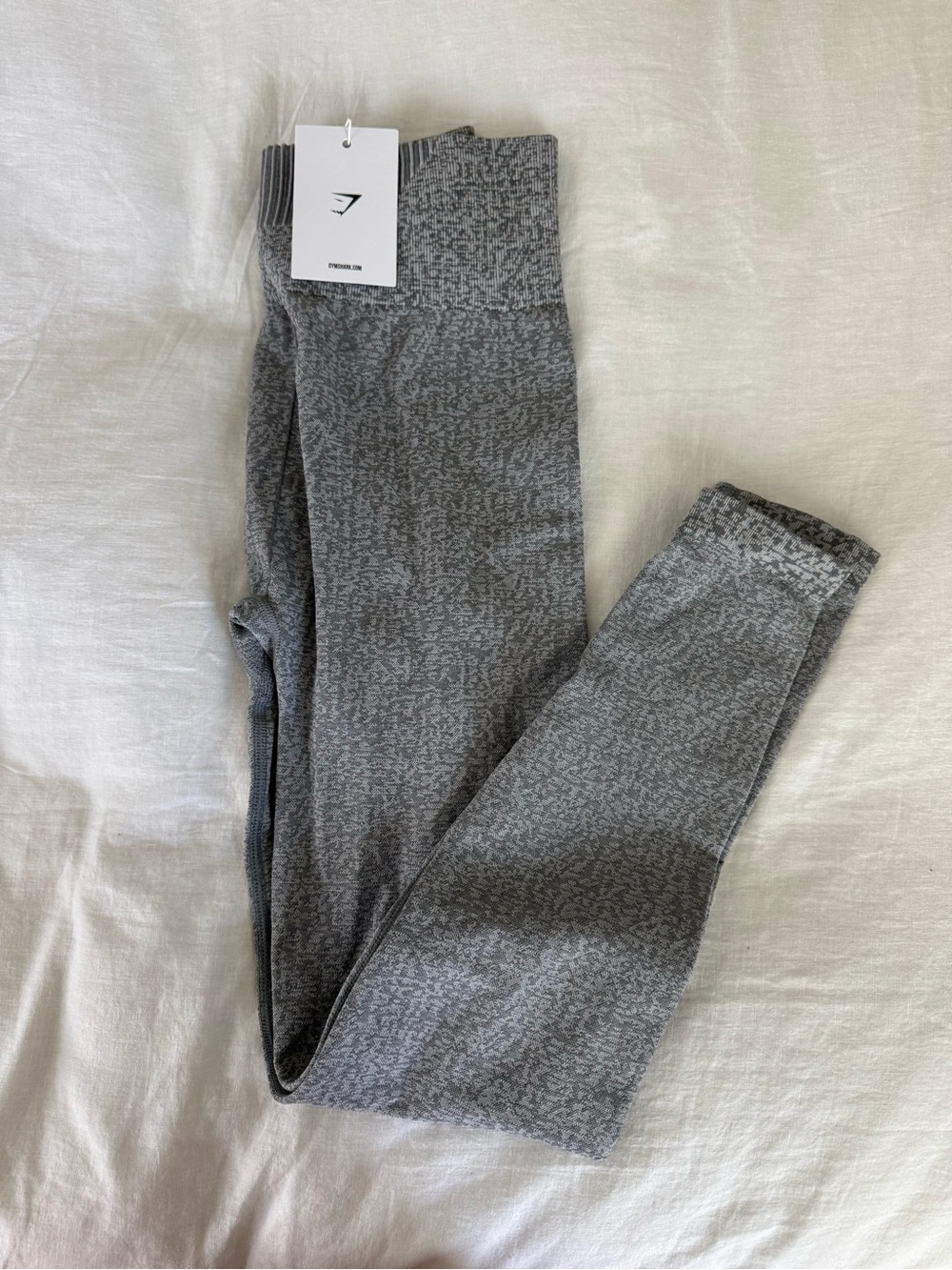 Gymshark Grey Melange Seamless Leggings